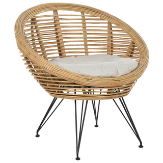 4 Seater Sofa Set with Coffee Tables | Natural Rattan | Light Beige | Indoor Outdoor Boho Style | 414453 - Sofa In Store