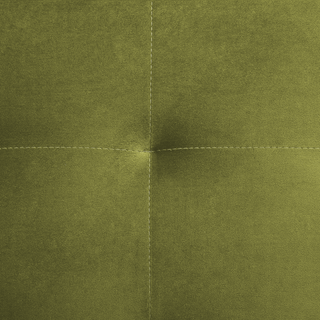 Corner Sofa Bed Green Velvet Tufted Fabric Modern L-Shaped Modular 4 Seater Left Hand Chaise Longue Beliani