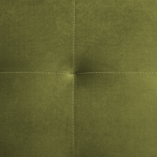 Corner Sofa Bed Green Velvet Tufted Fabric Modern L-Shaped Modular 5 Seater Right Hand Chaise Longue Beliani - Sofa In Store