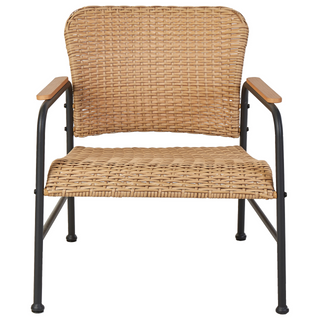 4 Seater Garden Sofa Set | Natural PE Rattan | Black | 2 Seater & 2 Armchairs | Coffee Table - Sofa In Store