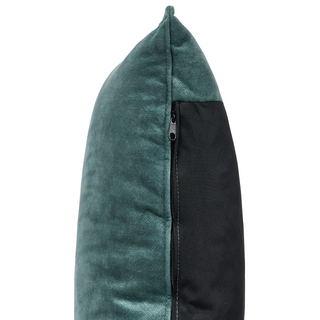 Corner Left Hand Sofa Teal Velvet Upholstery Wooden Legs Chaise Lounge Pillow Back Beliani