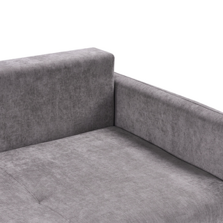 Sofa Bed Taupe Fabric 3 Seater Upholstery Cushions Modern Beliani - Sofa In Store