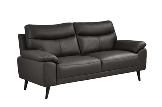 Vantage 3 Seater Sofa - Genuine Leather Grey with Modern Design - Sofa In Store