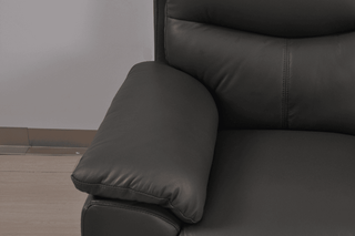 Vantage 3 Seater Sofa - Genuine Leather Grey with Modern Design - Sofa In Store